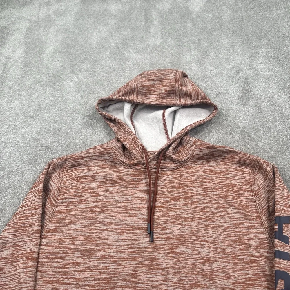 Costa Men's Hooded Tech Fleece Sweatshirt Size‎ M Lava Red